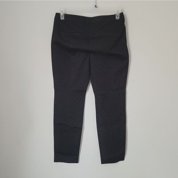 Lilly Pulitzer Skinny Printed Ankle Pant in Black Size 4 - Picture 7 of 7